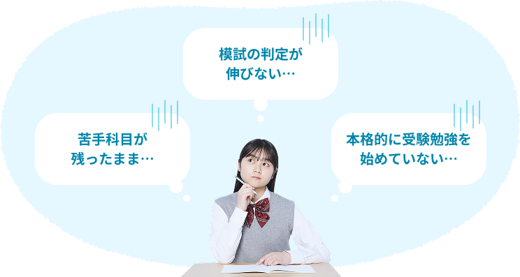 模試の判定が伸びない 苦手科目が残ったまま 勉強のやり方に自信がない