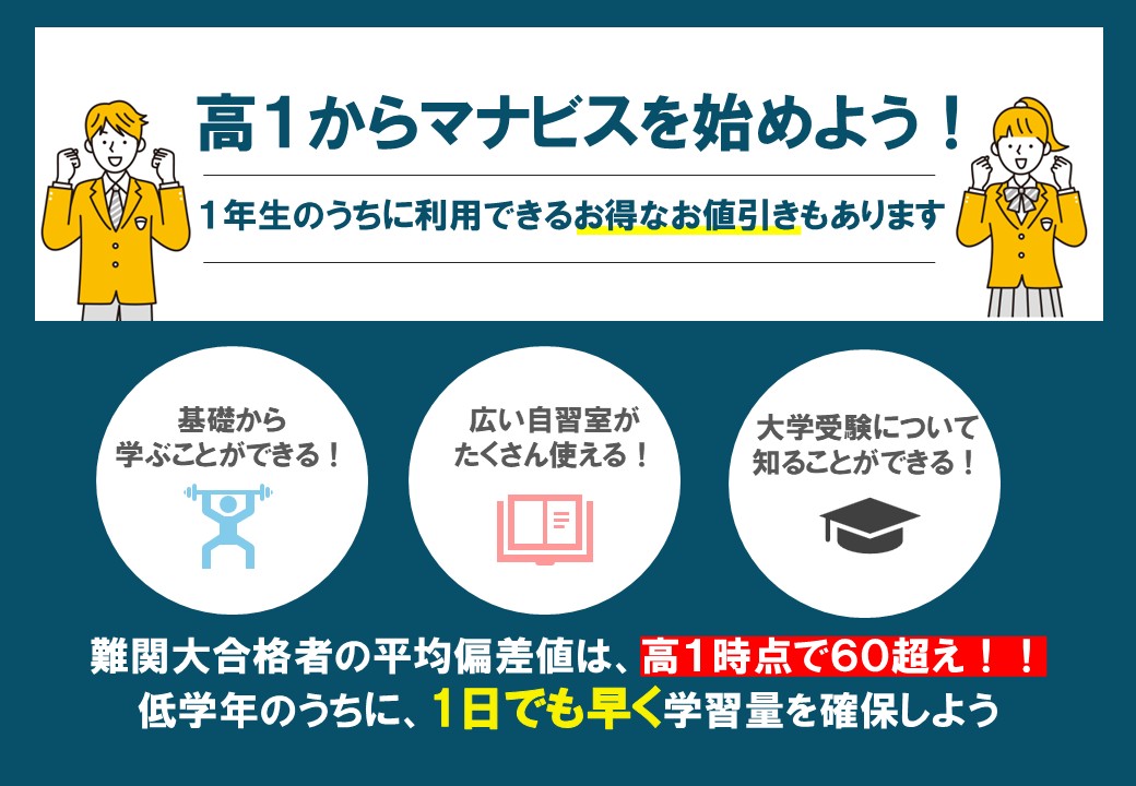 高1生以下のみなさんへ