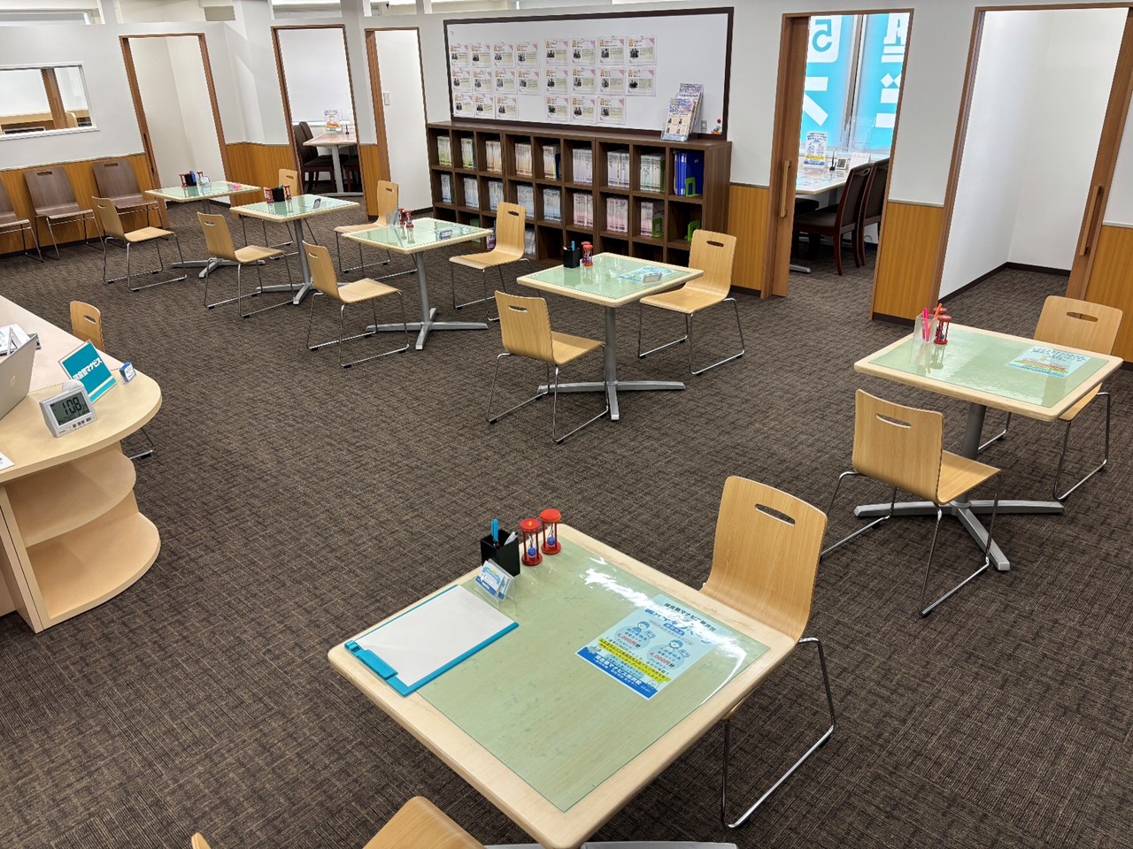 受講後の理解を深める「アドバイスタイム」スペース