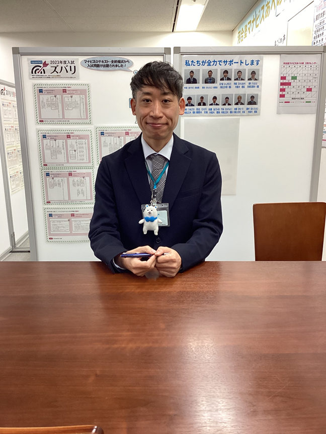 学習方針を決めていく面談ブースです